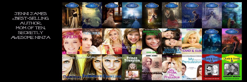 Author Jenni James 📌 for pin 📌 banner