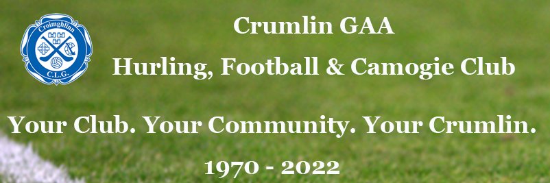 Crumlin GAA banner