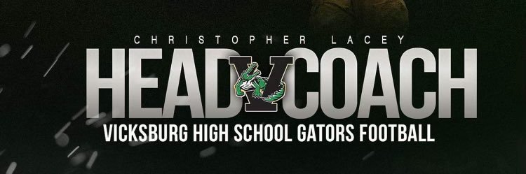 Coach Lacey's banner