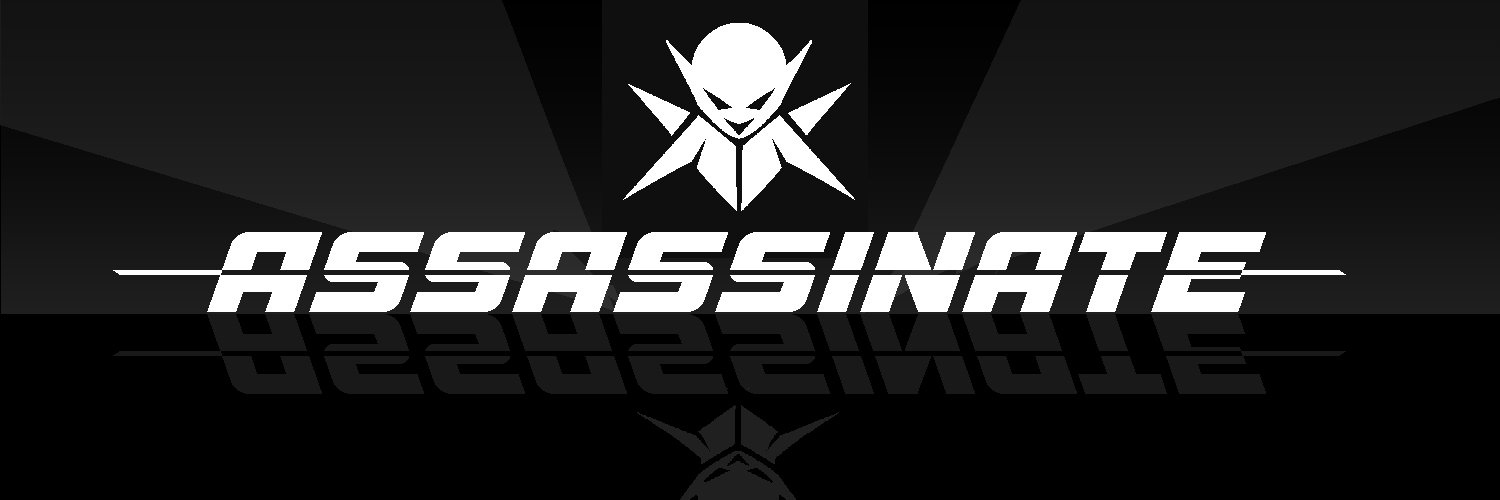 Twitter banner for @assassinate