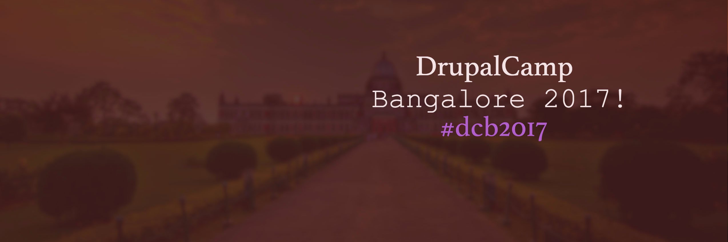 Drupal Bangalore banner