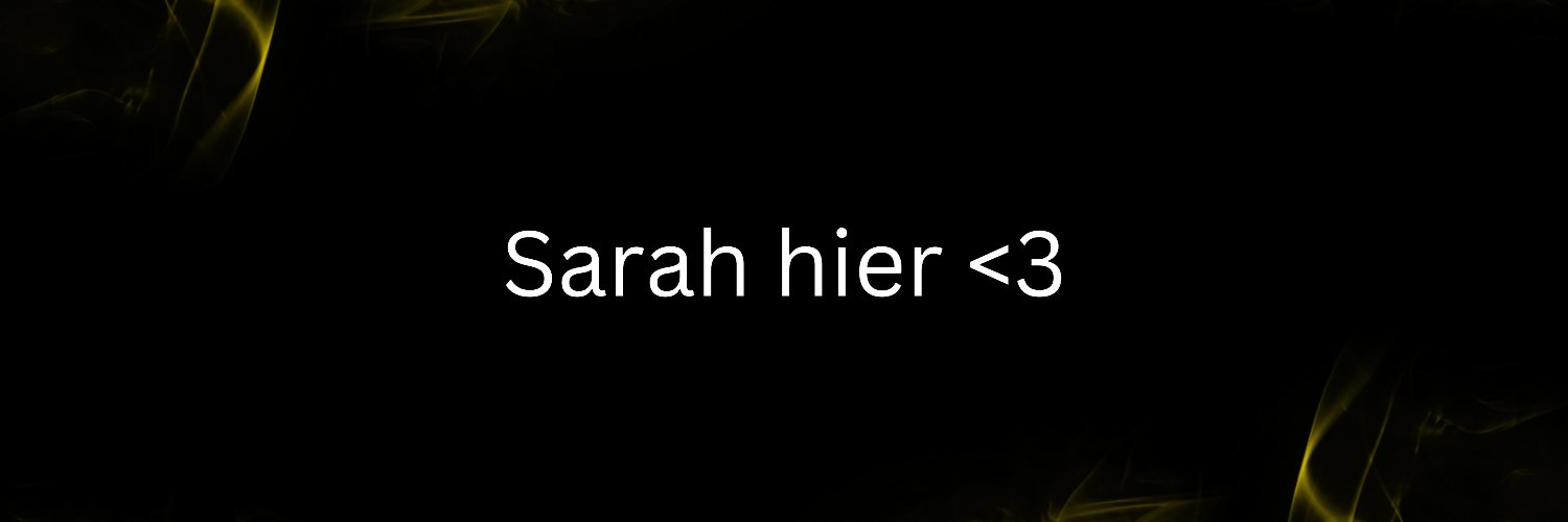 Sarah banner