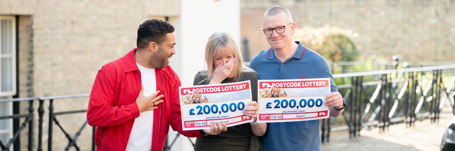 Postcode Lottery banner