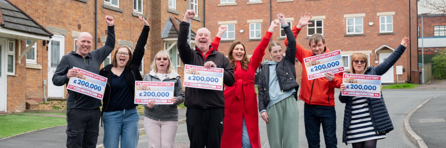 PostcodeLottery's profile banner image