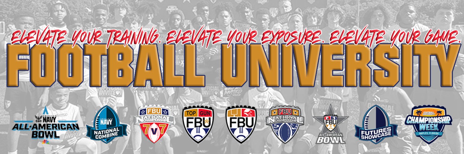 Football University's banner