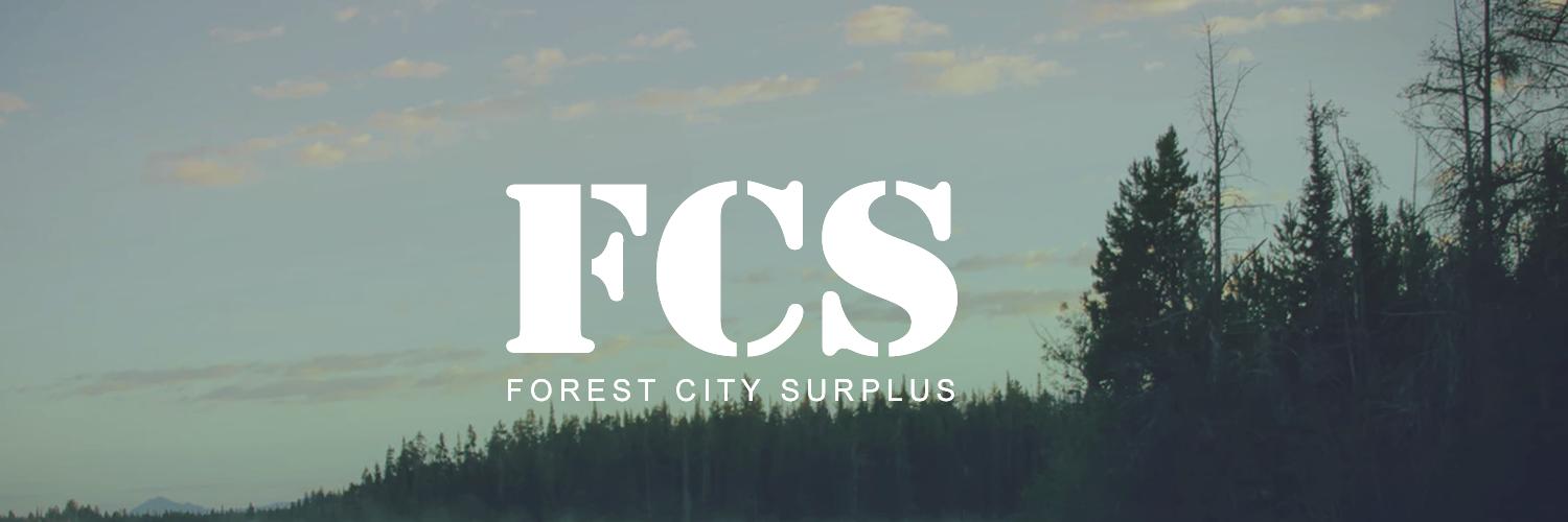 Forest City Surplus banner