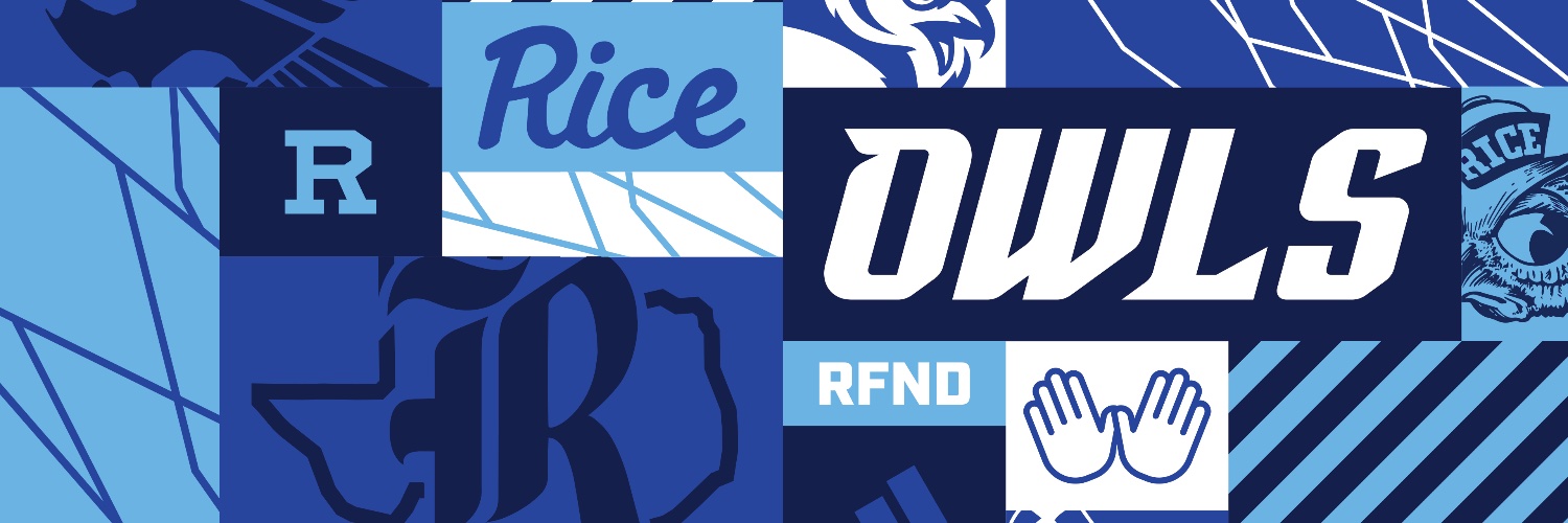 Rice Athletics 👐's banner