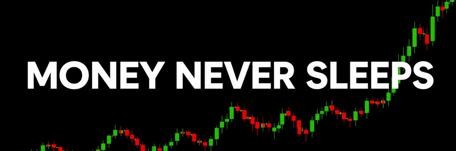 Money Never Sleeps banner