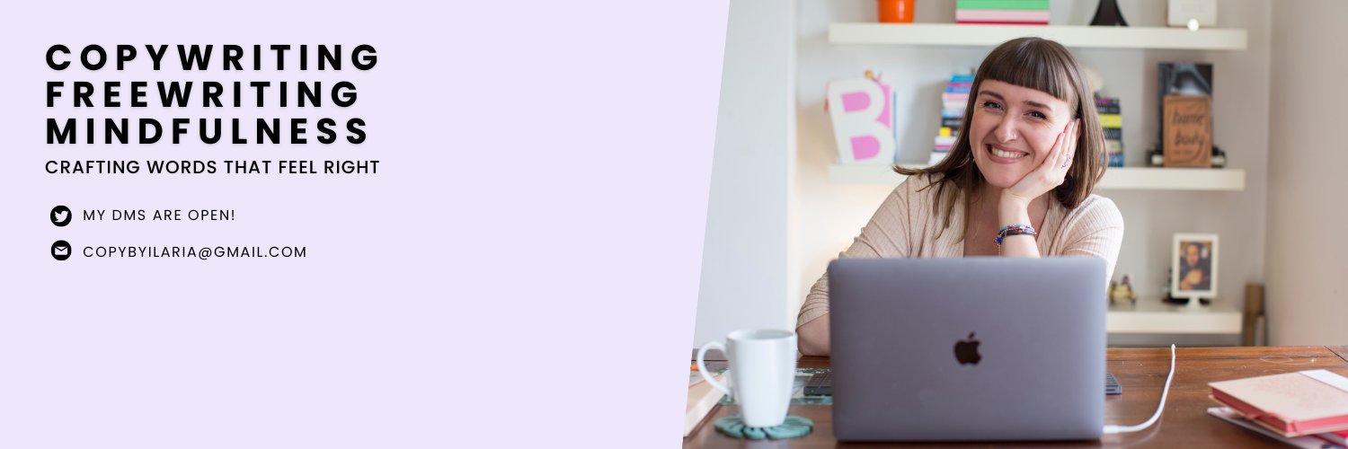 Ilaria Mangiardi ✍🏼 banner