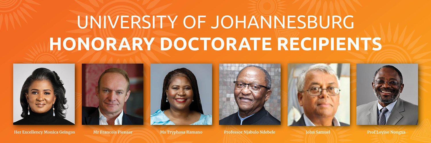 University of Johannesburg banner