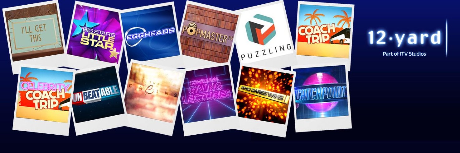 12 Yard Productions banner