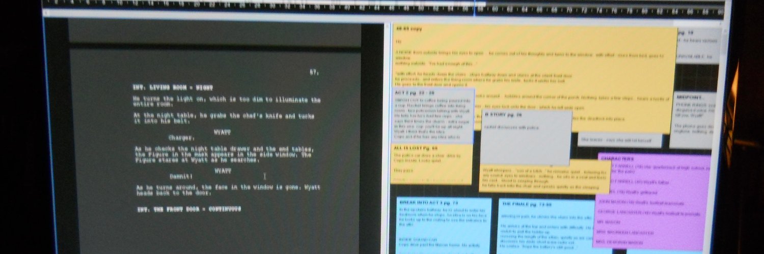 JERRY ROBBINS- Screenwriter banner