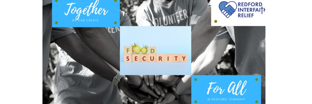 Redford Interfaith Relief banner