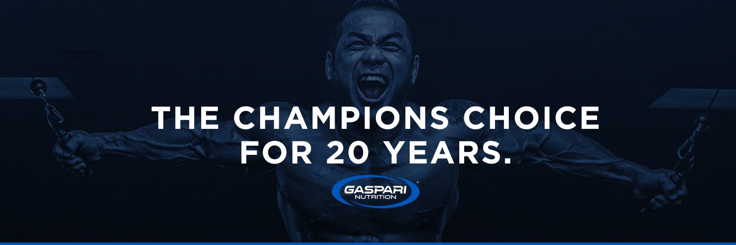 Gaspari Nutrition banner