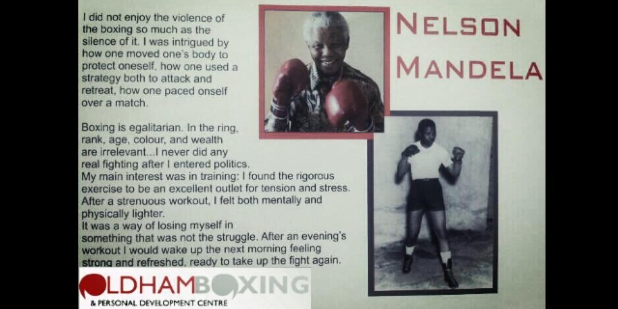 Oldham Boxing & Personal Development Centre banner