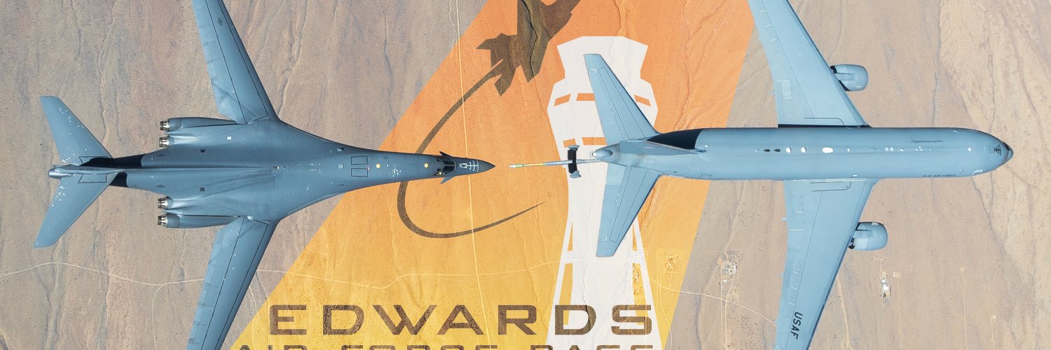 Edwards Air Force Base's banner
