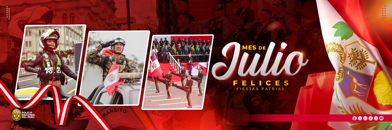 Policía Nacional del Perú's banner