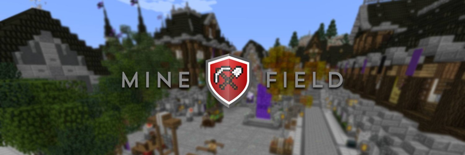 Twitter banner for @minefield