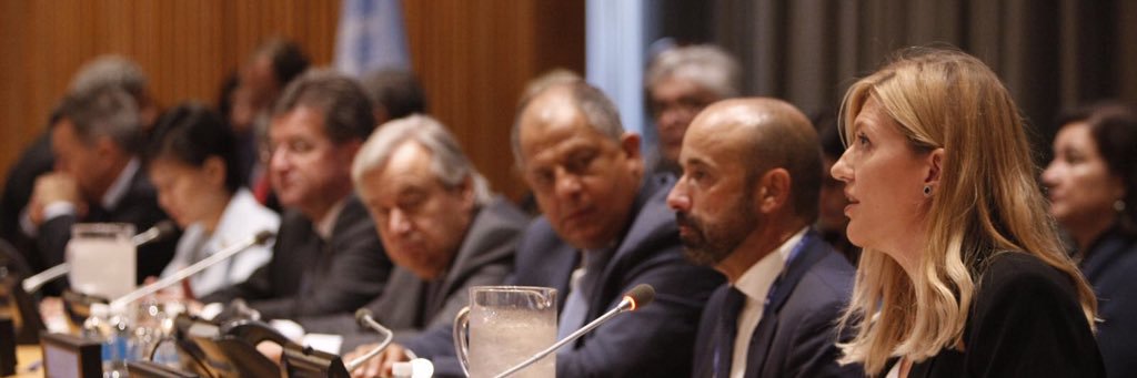 Beatrice Fihn banner