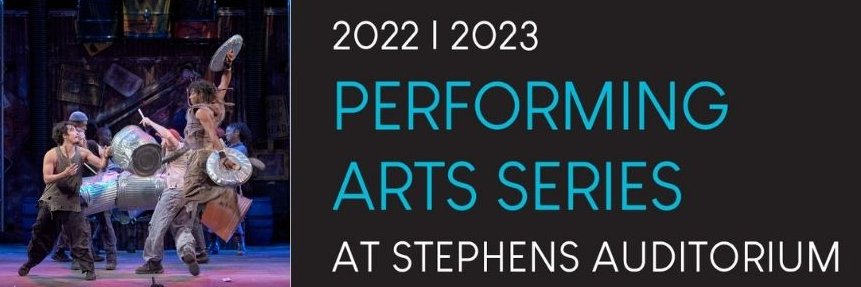 Stephens Auditorium banner
