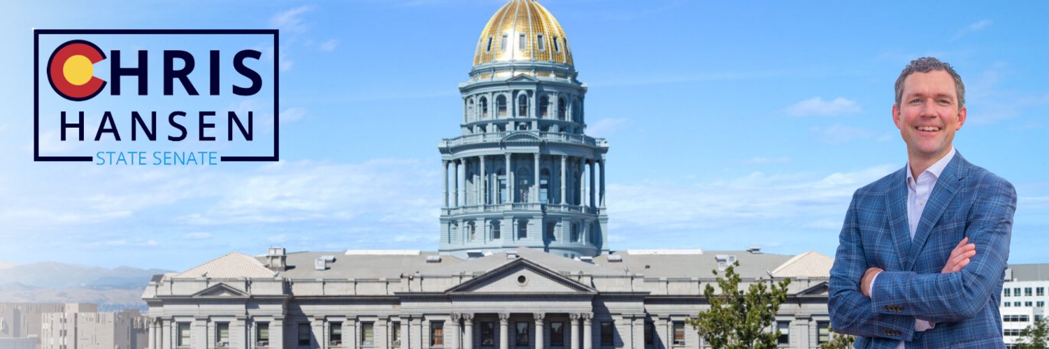 Chris Hansen for Colorado banner