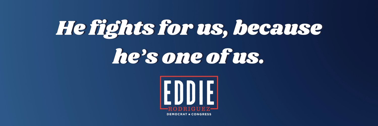 Rep. Eddie Rodriguez banner