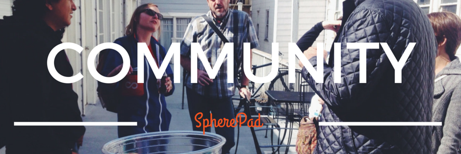 SpherePad  S. F. banner