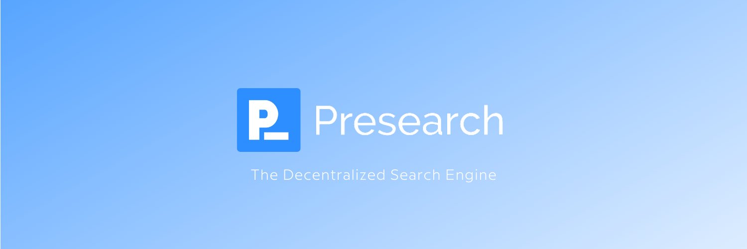 Presearch banner