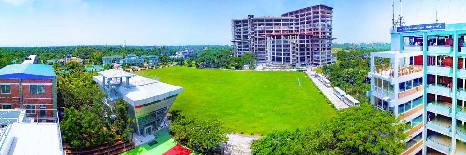 Daffodil International University banner