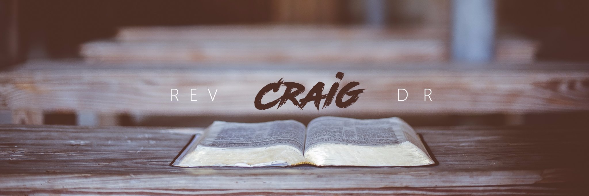 RevDrCraig's profile banner image