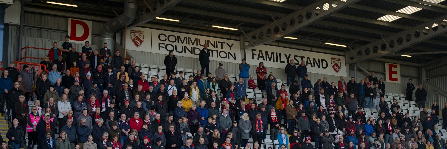 Morecambe FC Community Foundation banner