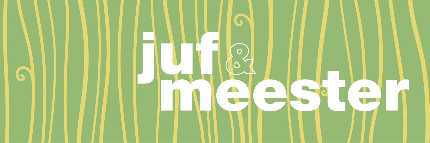 Juf & Meester banner