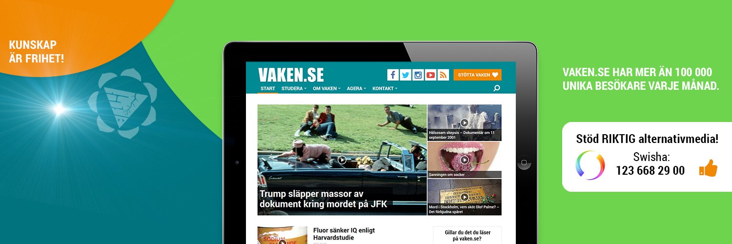Vaken.se banner