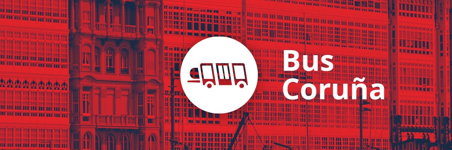 Bus Coruña App banner