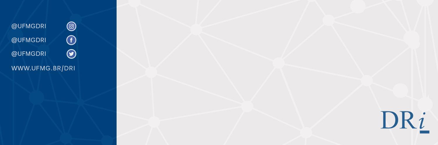 DRI UFMG banner