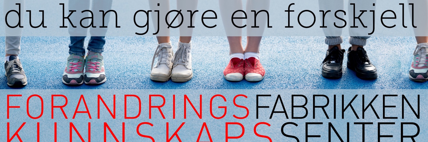 Forandringsfabrikken Kunnskapssenter banner