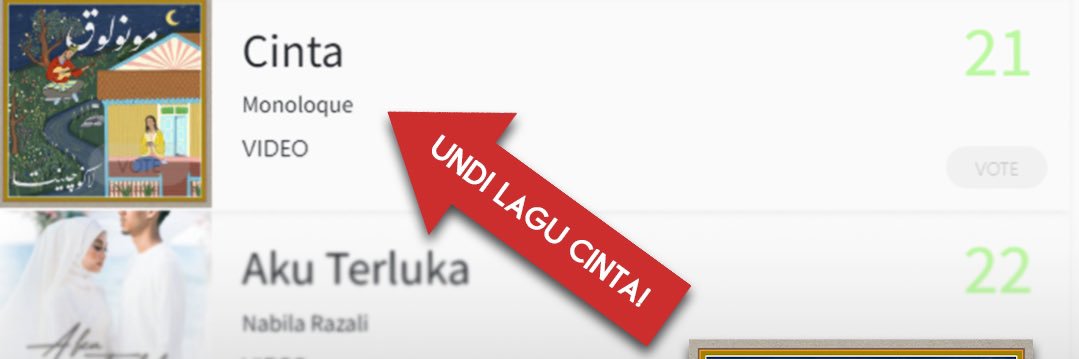 #LaguCintaMonoloQue banner