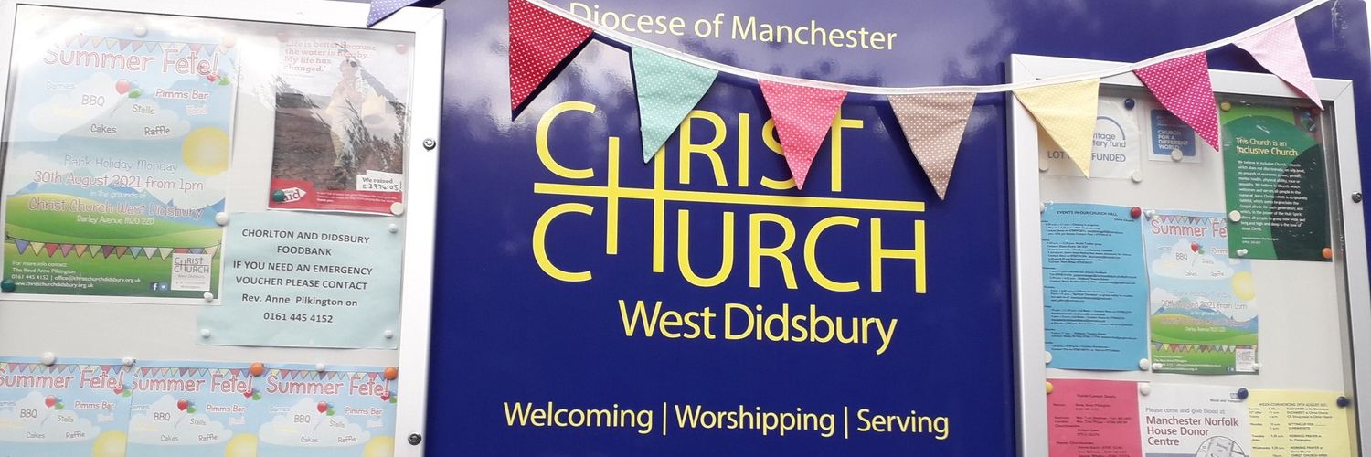 Christ Church, West Didsbury banner