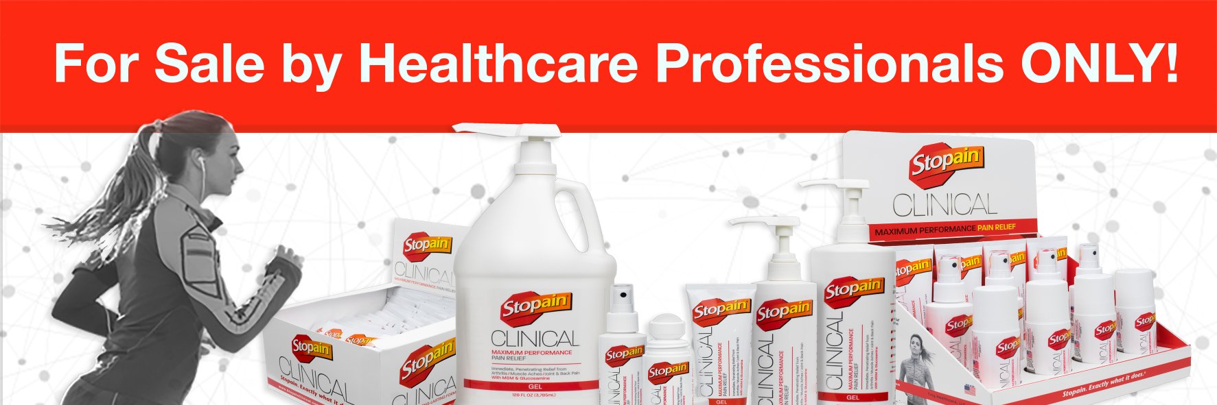 Stopain® Clinical banner