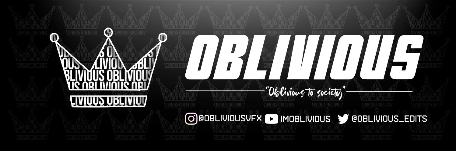 OBLIVIOUS✨ banner