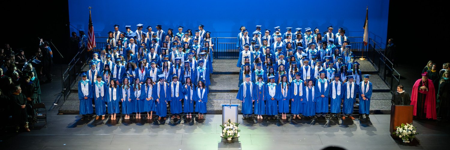 Nolan Catholic High School banner
