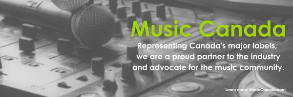 Music Canada Profile Banner