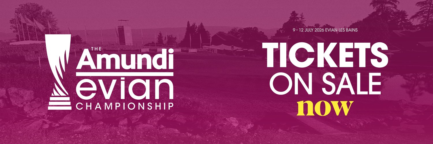 The Amundi Evian Championship banner