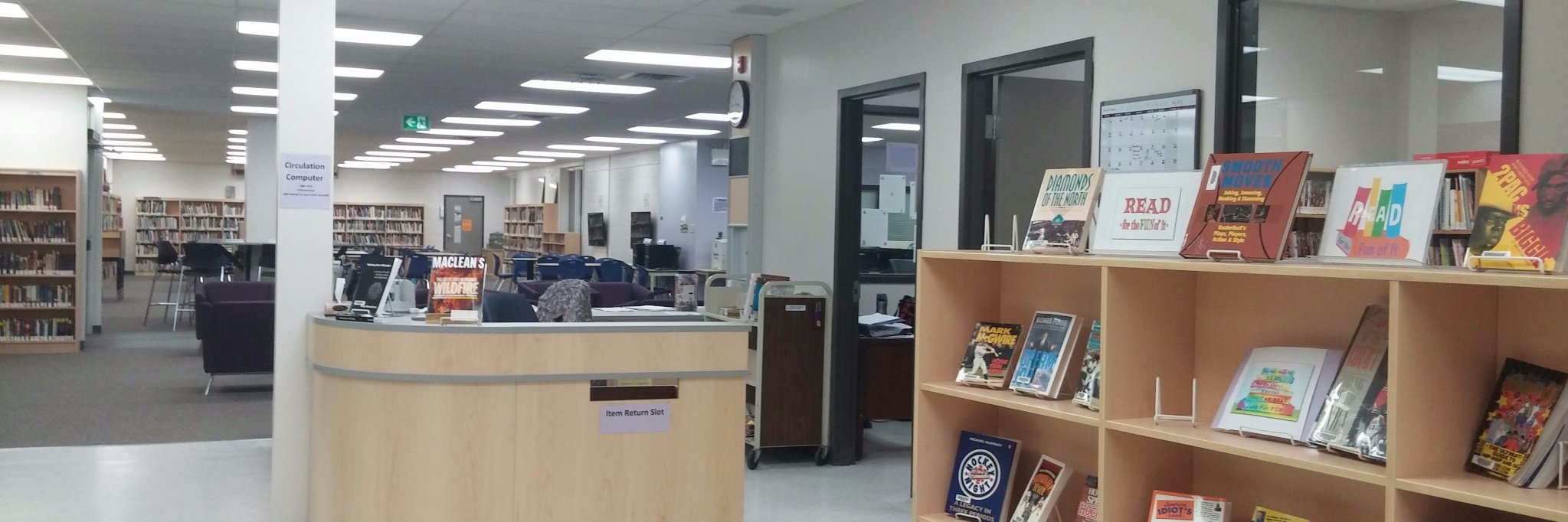 CDDHS Library banner