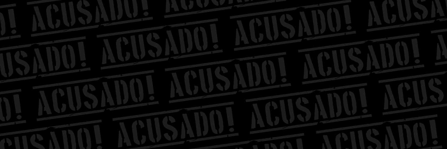Acusado! banner