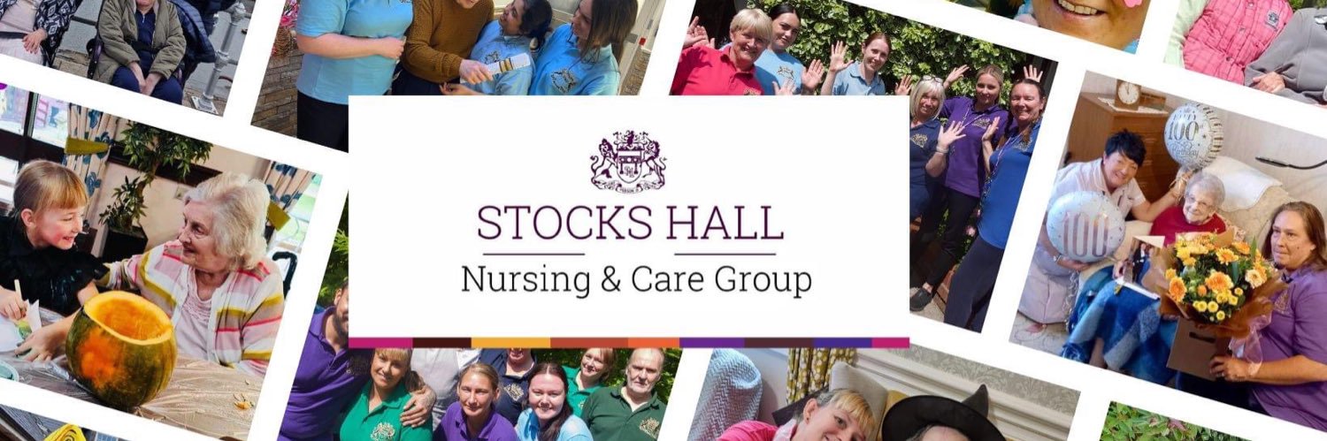 Stocks Hall Nursing & Care Group banner