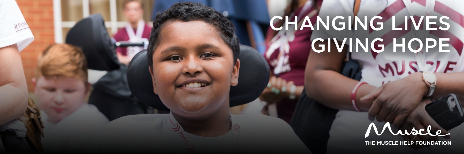 Muscle Help Foundation banner