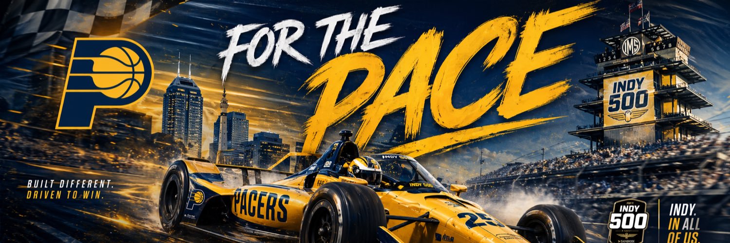 FOR THE PACE 🏁 banner