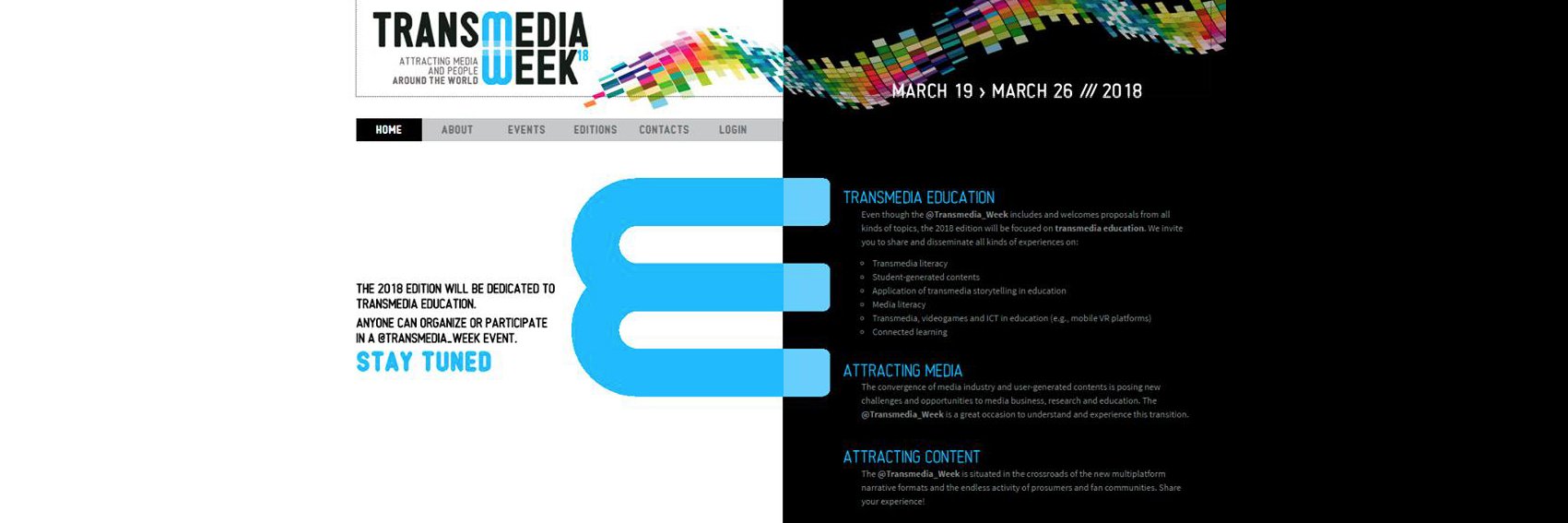 Transmedia Week banner
