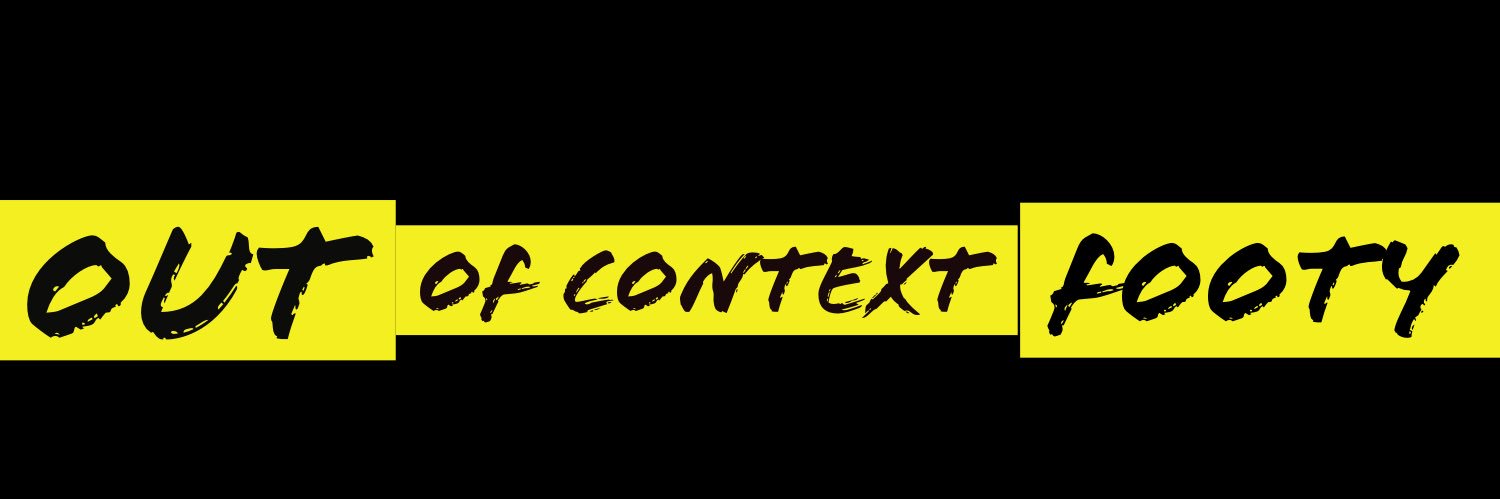 Out of Context Footy banner